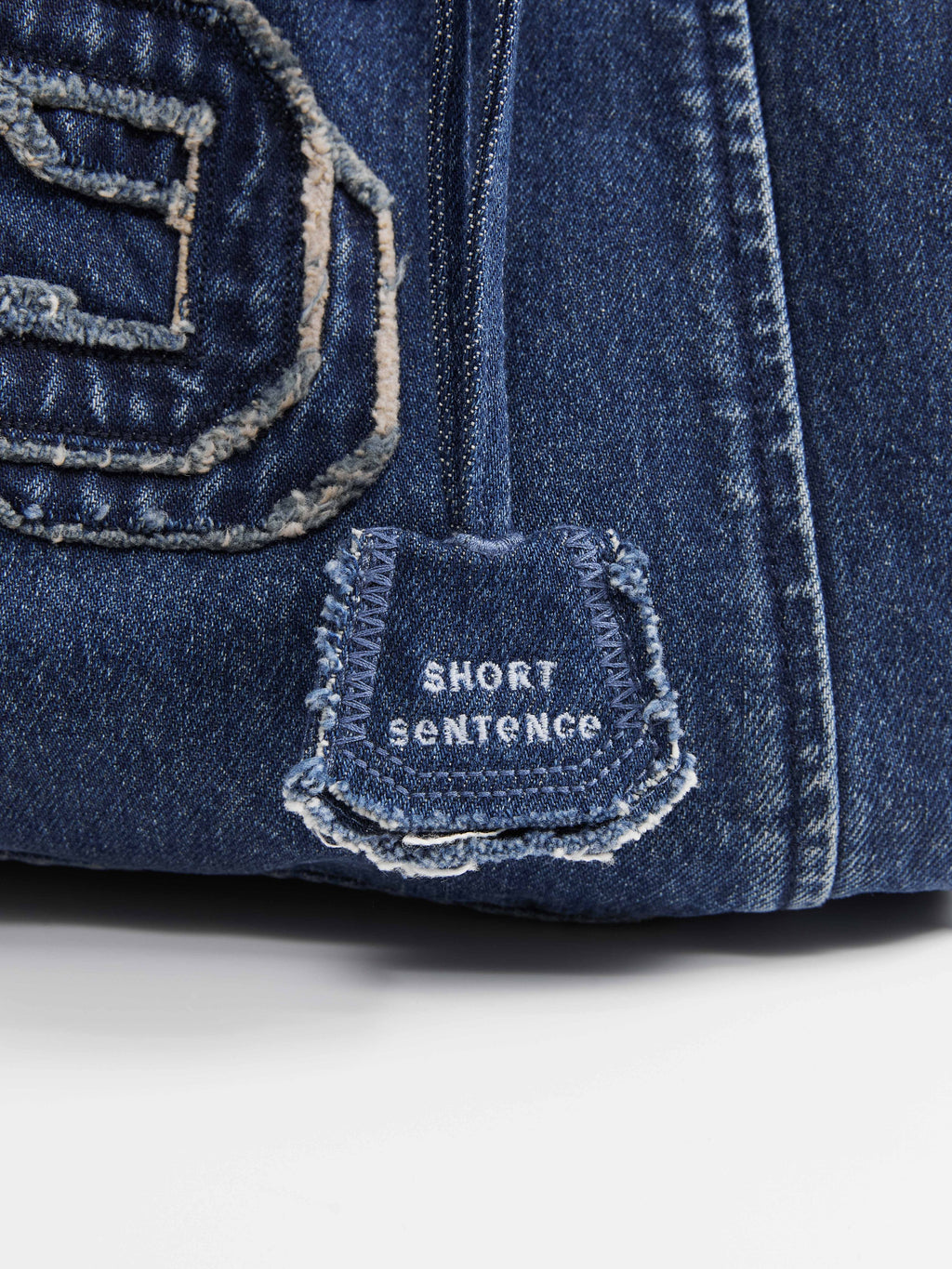 SS‑Logo Denim Bag - 5
