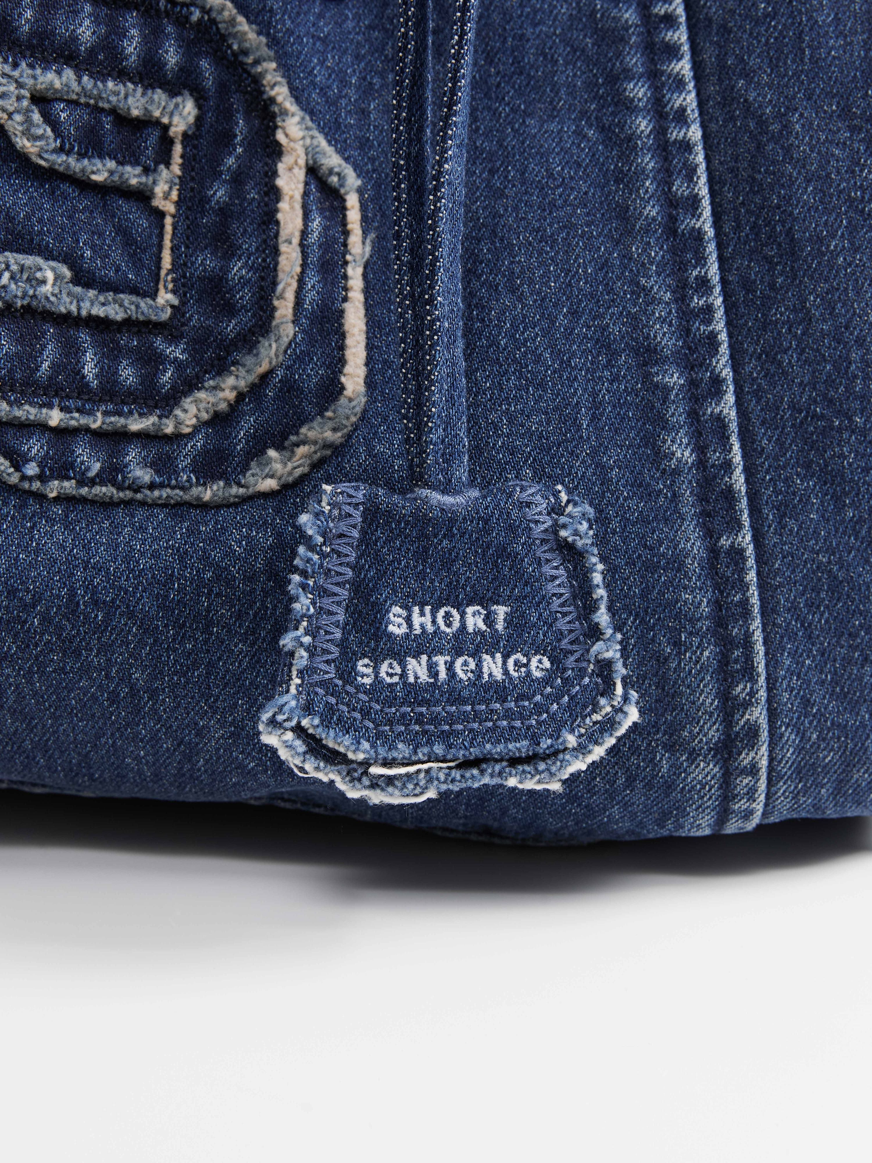 SS‑Logo Denim Bag - 5