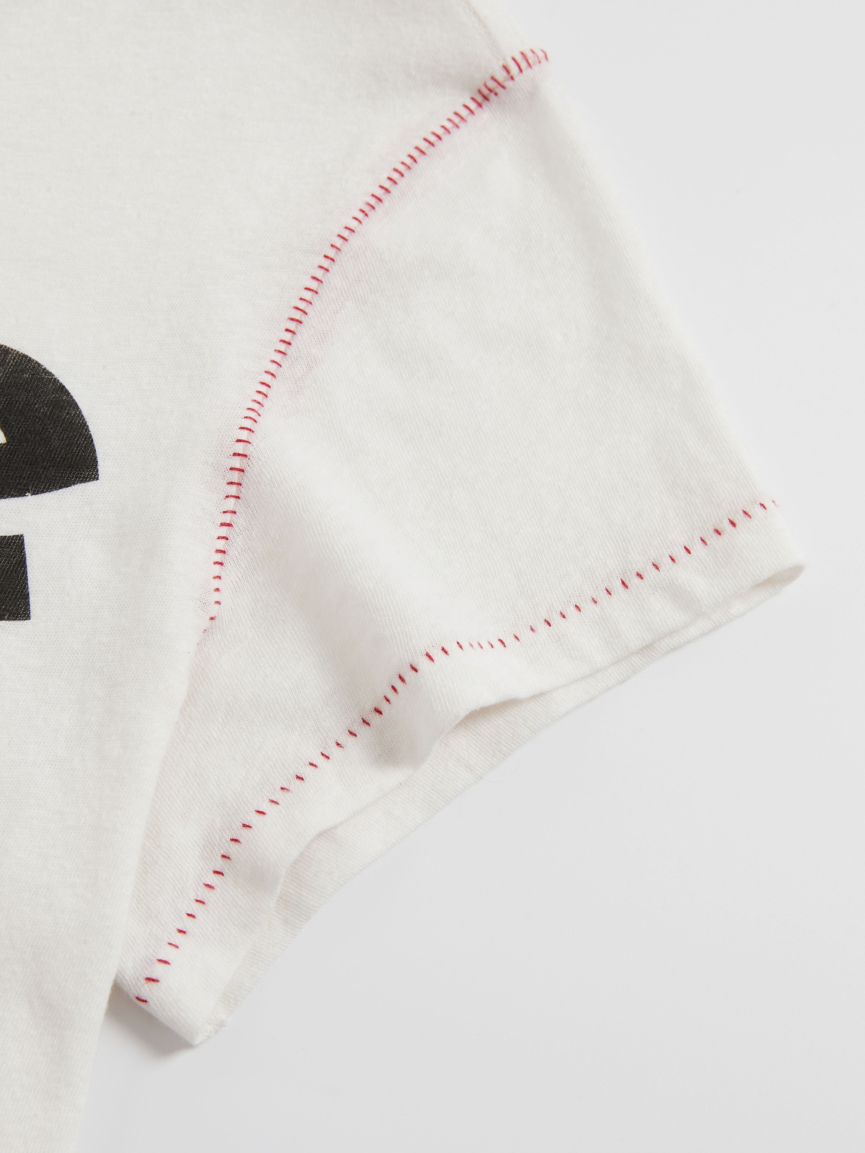 Slogan Print Slim Fit T‑shirt - 7