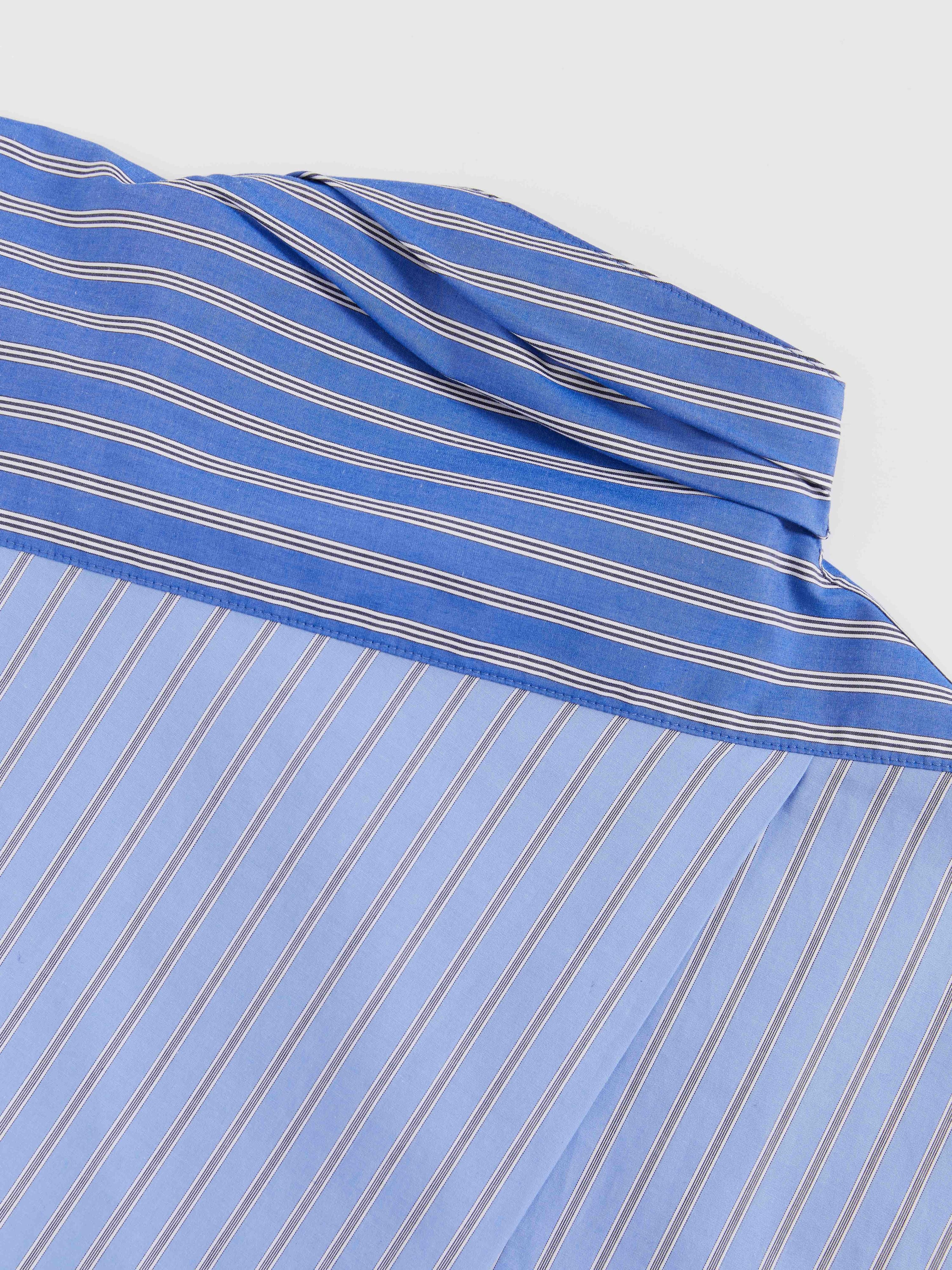 Tie‑Neck Colorblock Shirt - 5