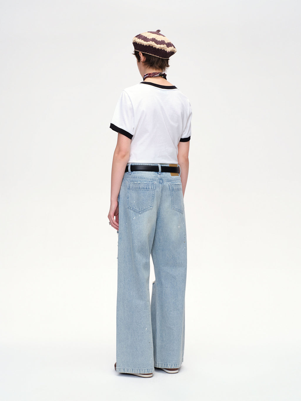 Colorblock Poster Print T-shirt - 4