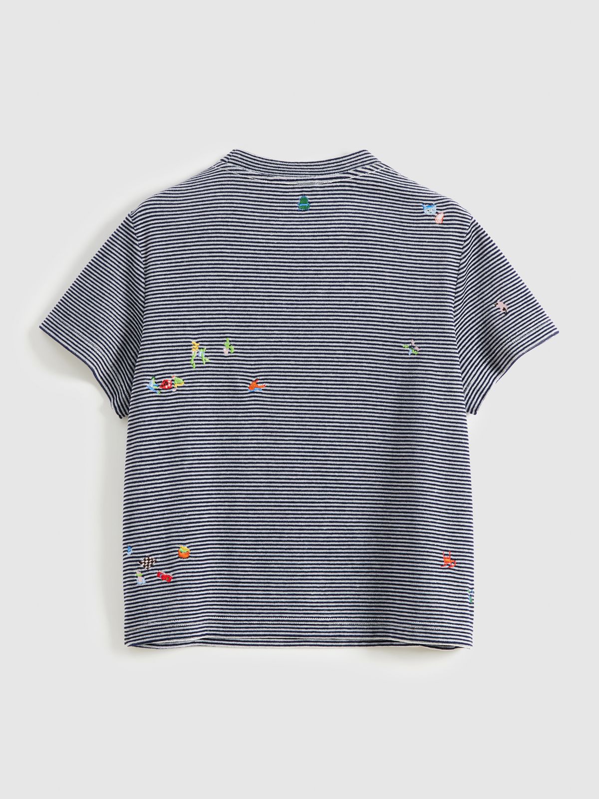 Sally Embroidered Fitted T-Shirt - 8
