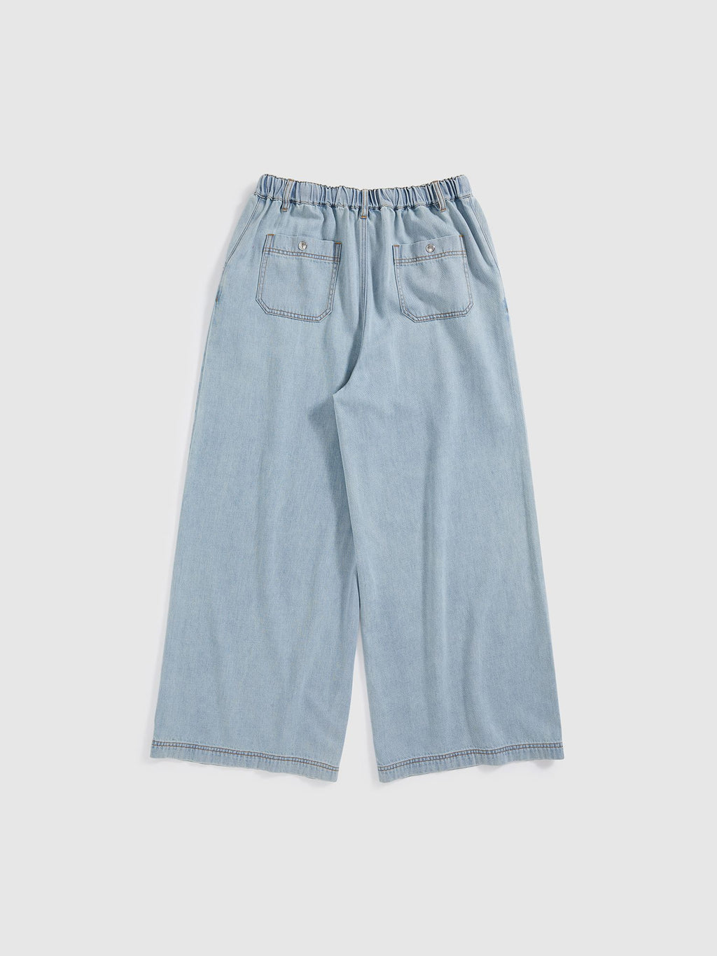 Drawstring Tencel Denim Jeans - 8