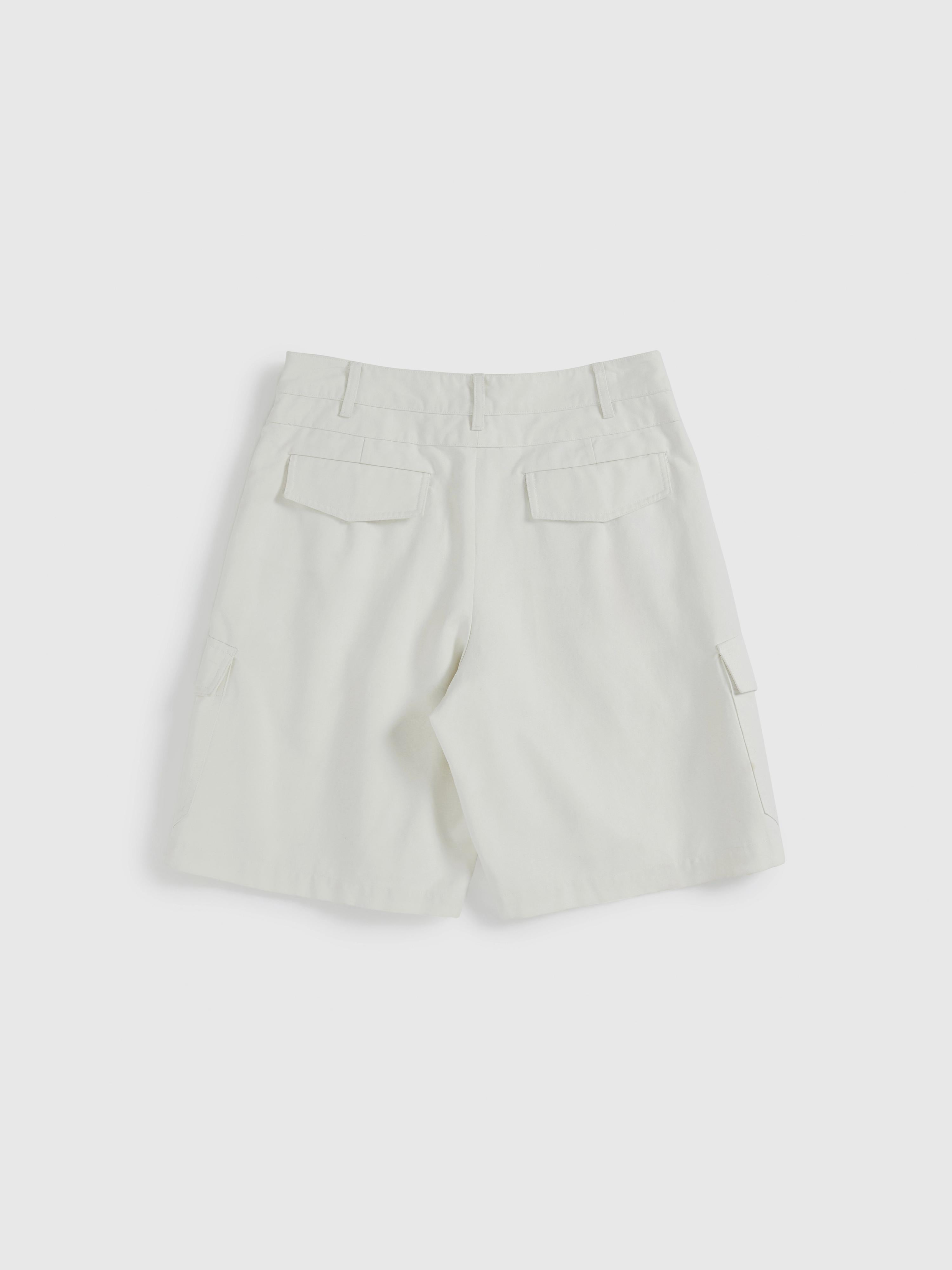 Double Waistband Cargo Shorts - 9