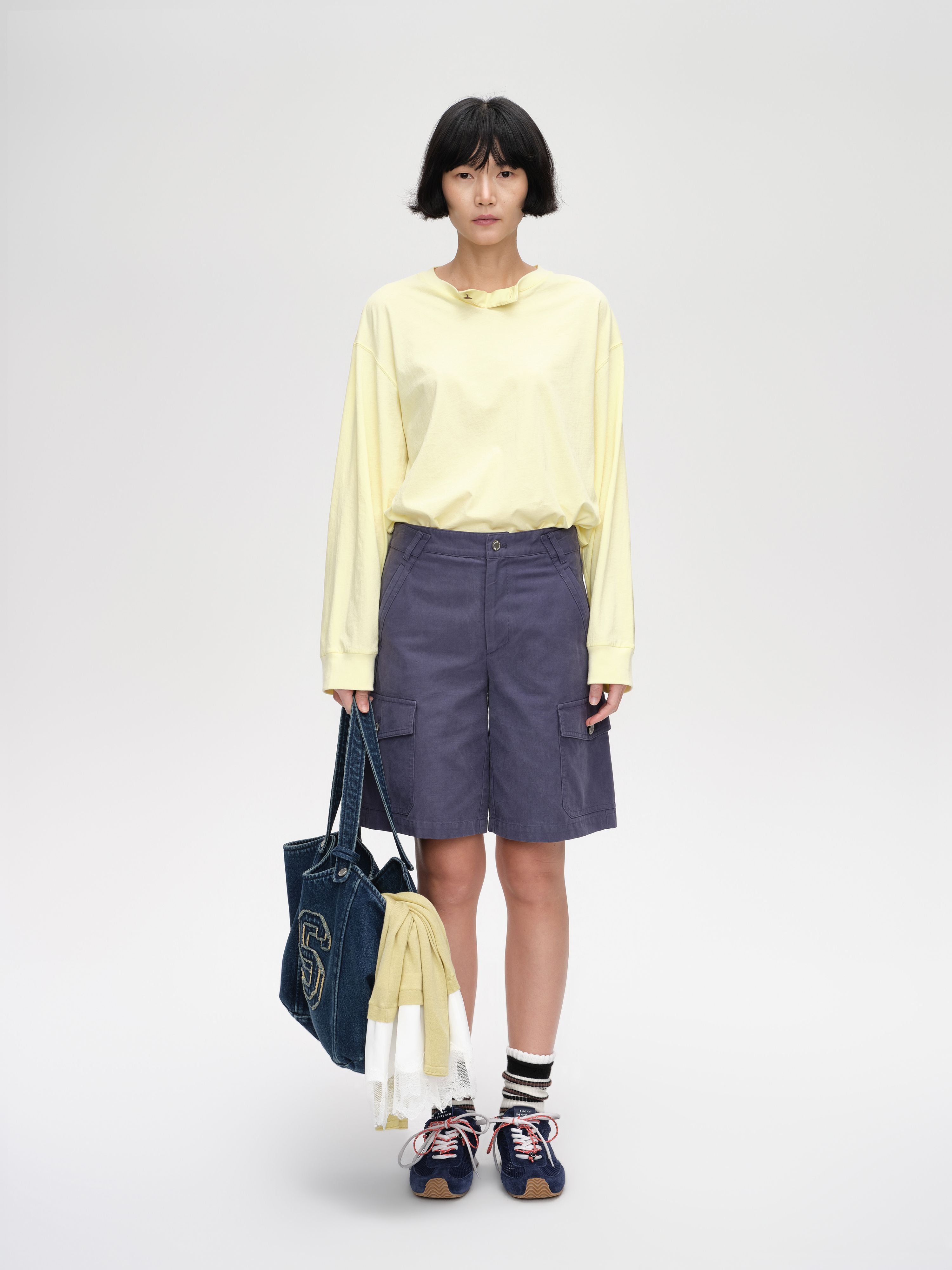 SS‑Logo Denim Bag - 2