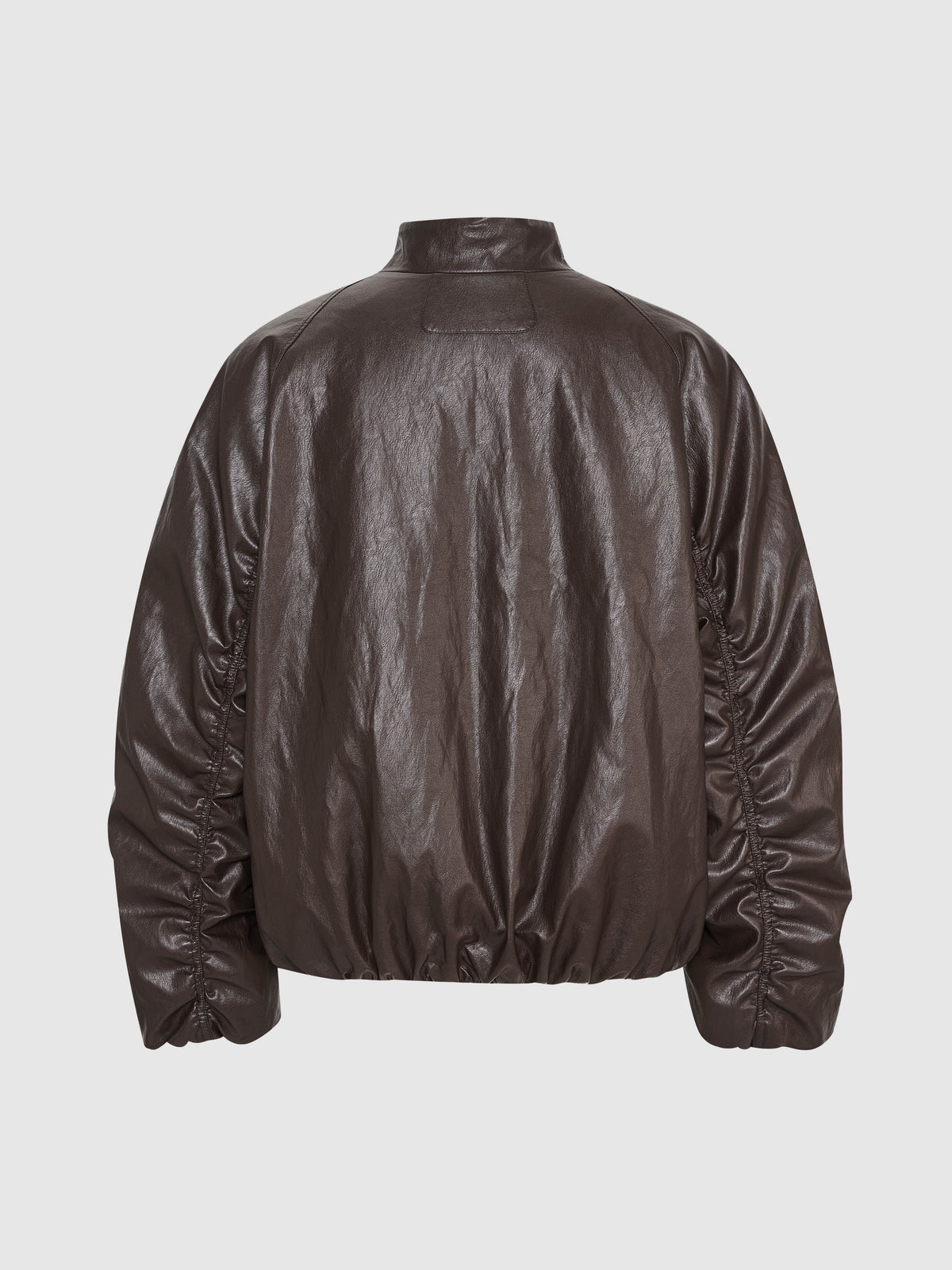 Leather Padded Jacket - 7