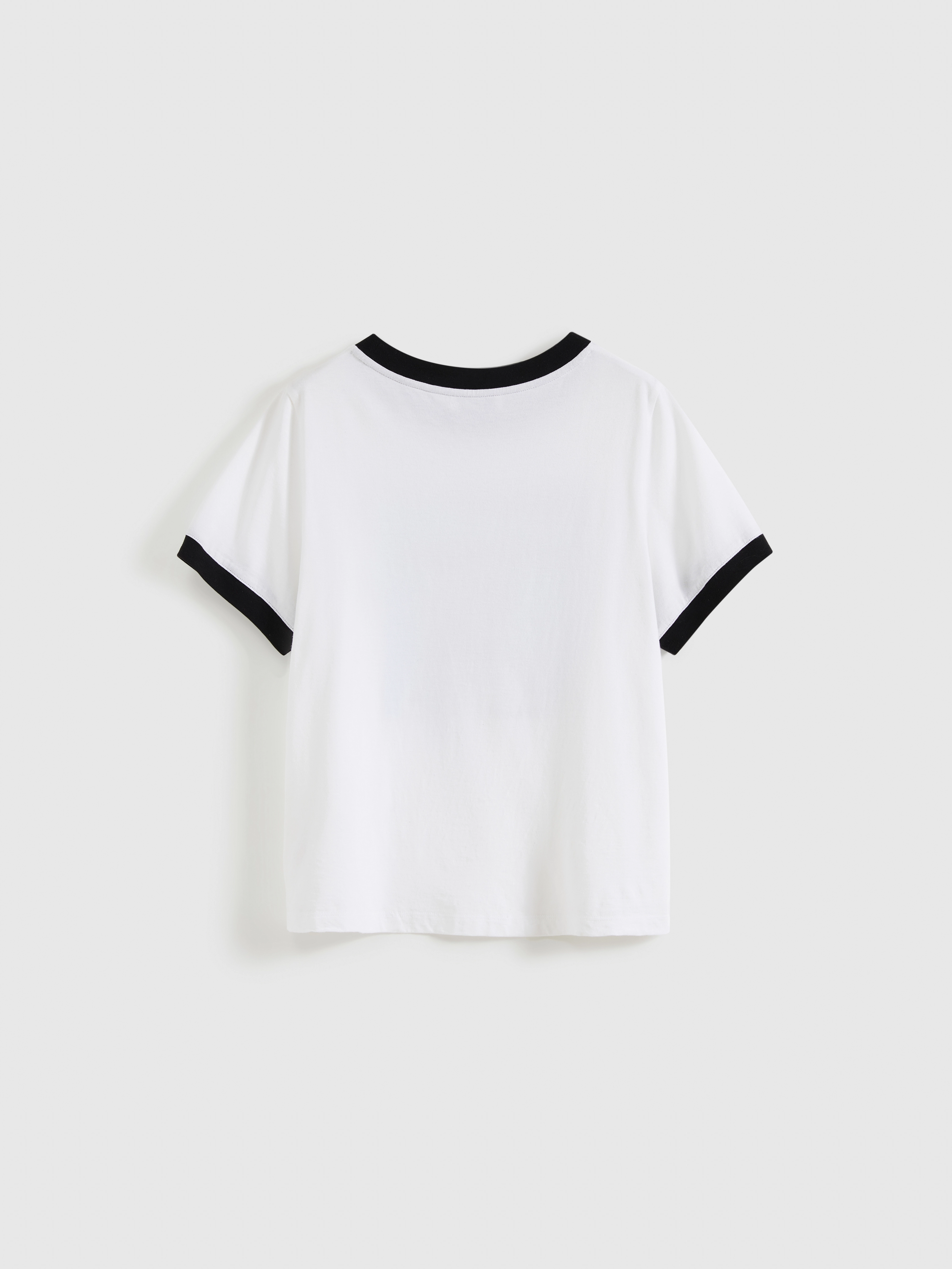 Colorblock Poster Print T-shirt - 8