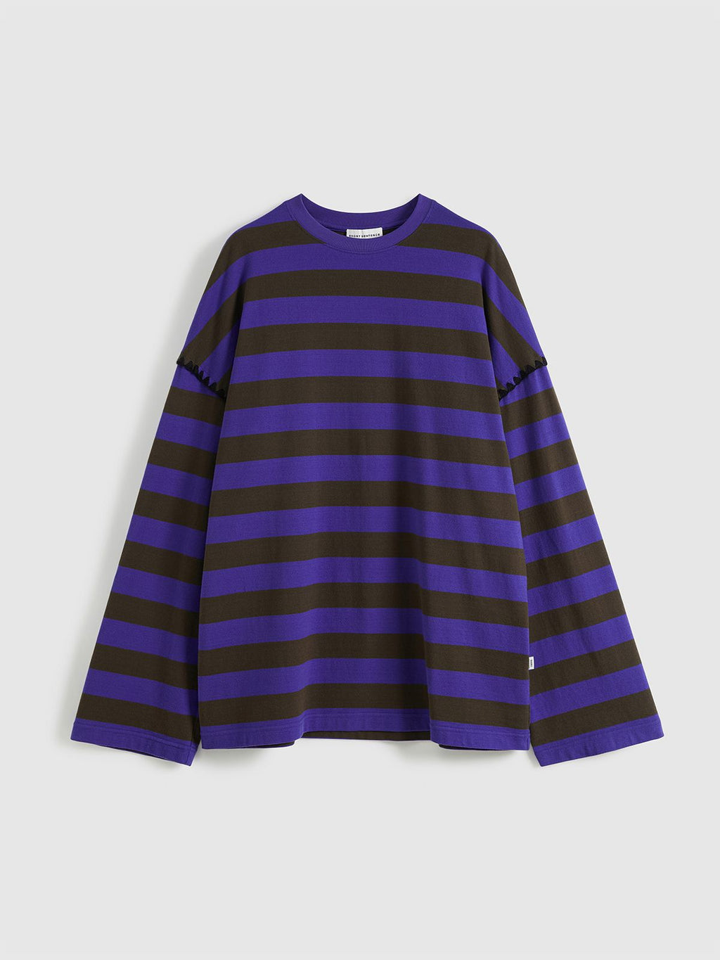 Embroidered Striped T‑Shirt - 8