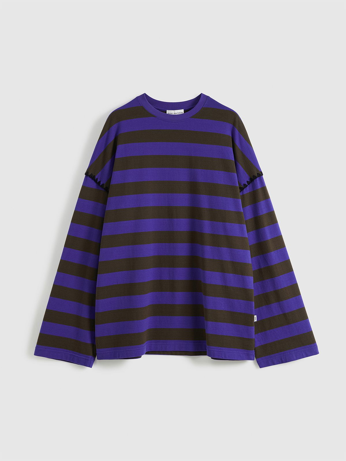 Embroidered Striped T‑Shirt - 8