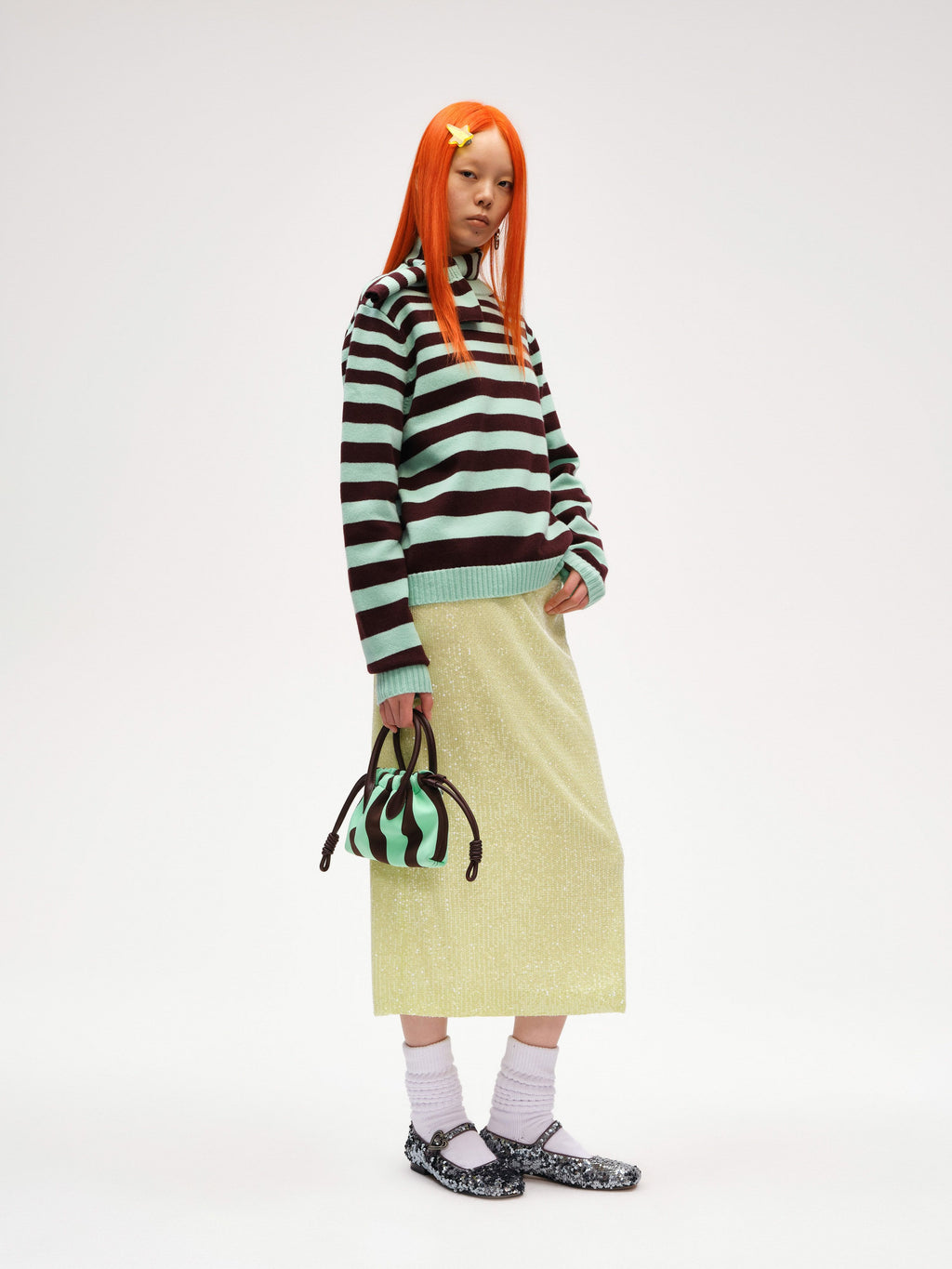 Two-color striped Knitwear - 2