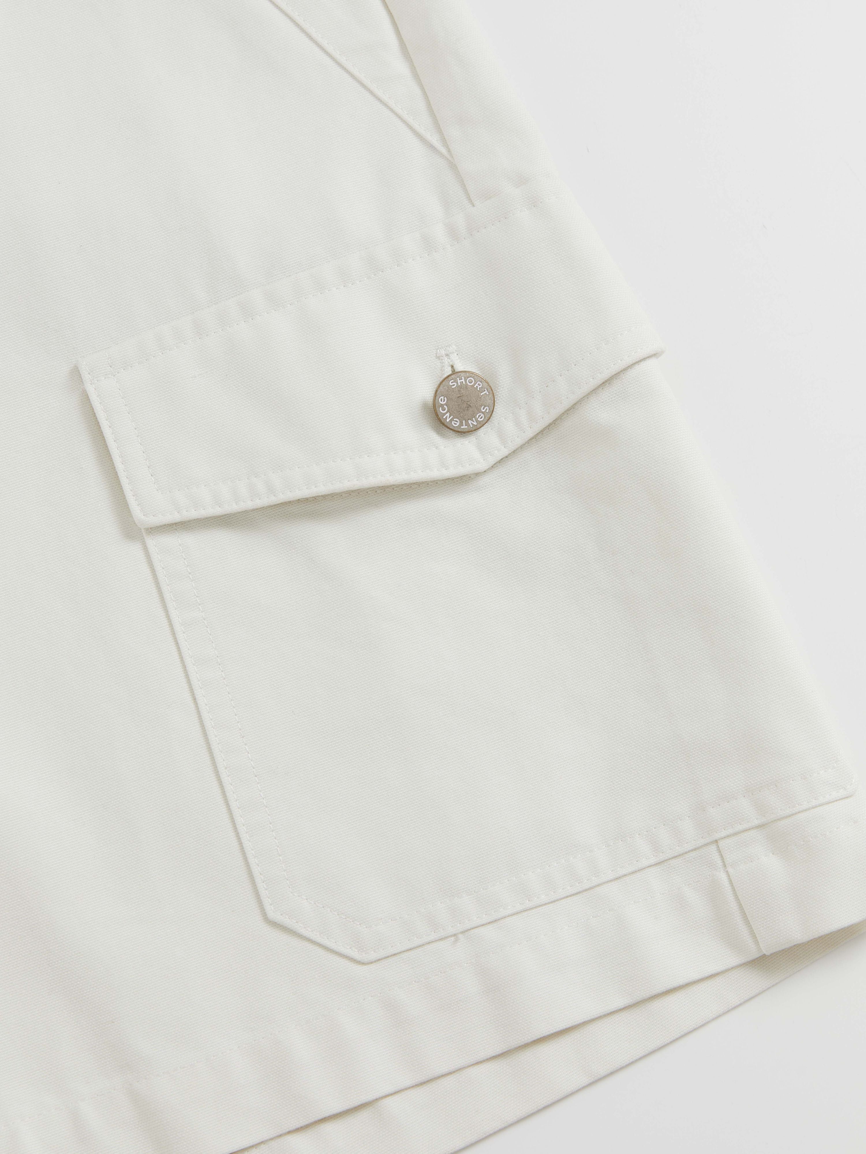 Double Waistband Cargo Shorts - 7