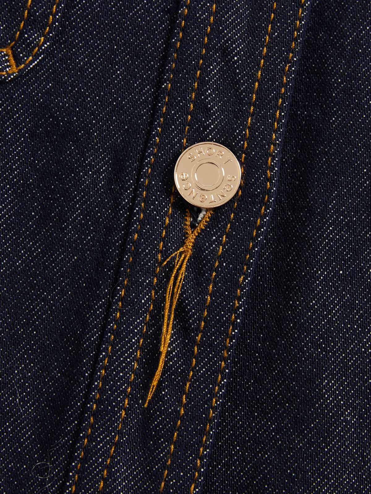 Check Lining Denim Jacket - 5