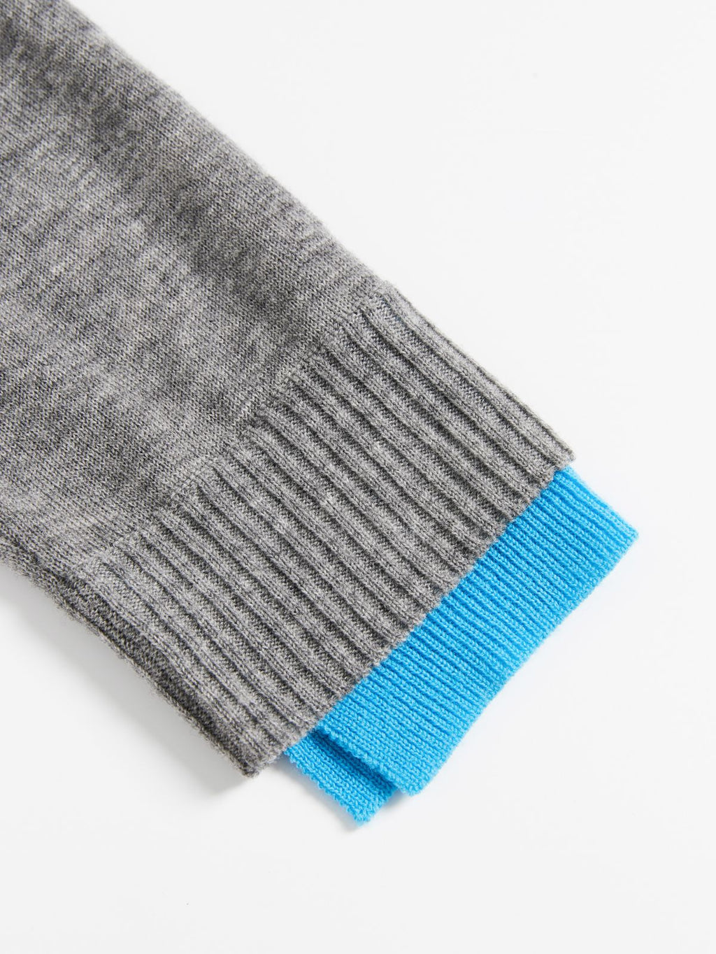 Colorblock Wool Knit Cardigan - 7