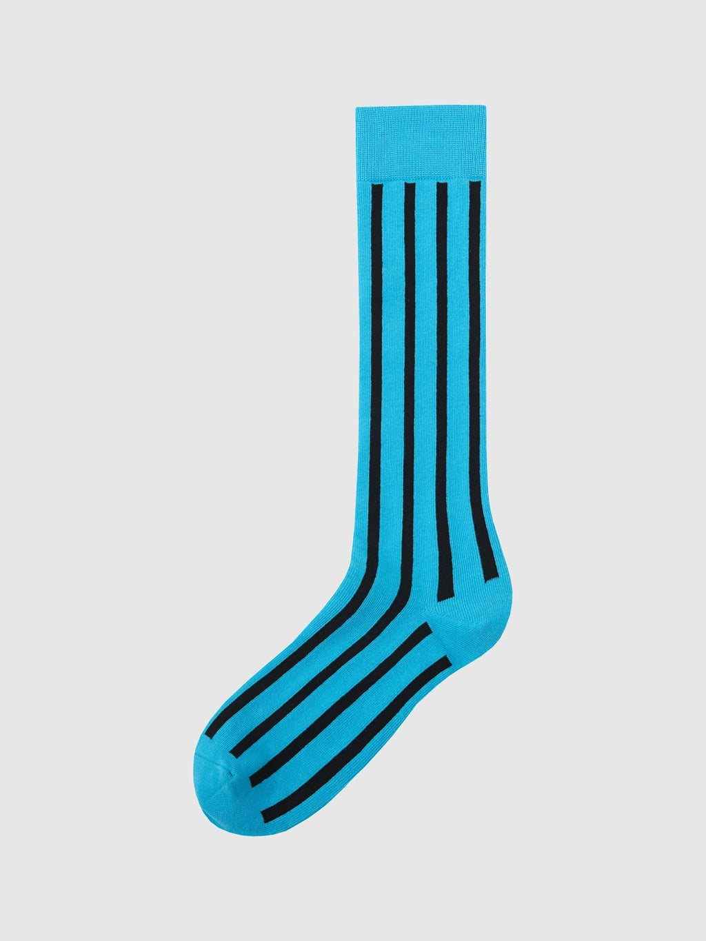 striped mid-calf socks
