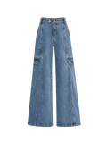 Wide-Leg Workwear Jeans