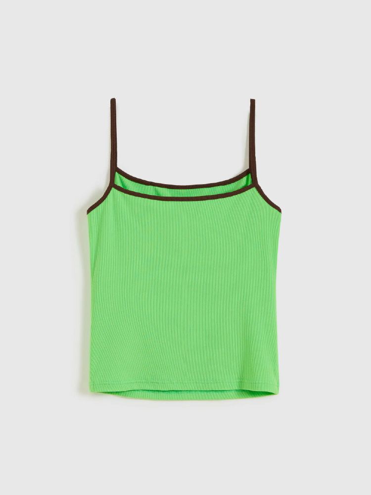 Printed Slim‑fit Tank Top - 7