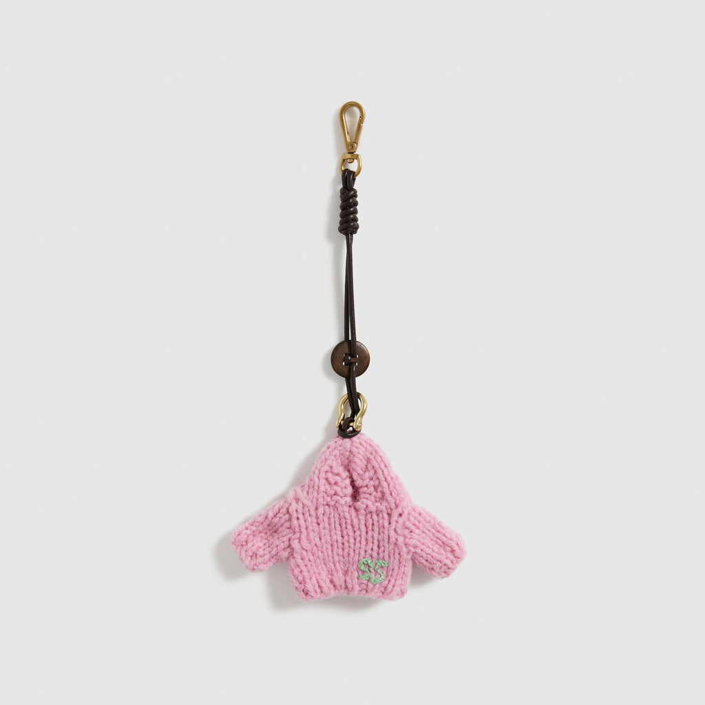 Hooded Sweater Knit Pendant