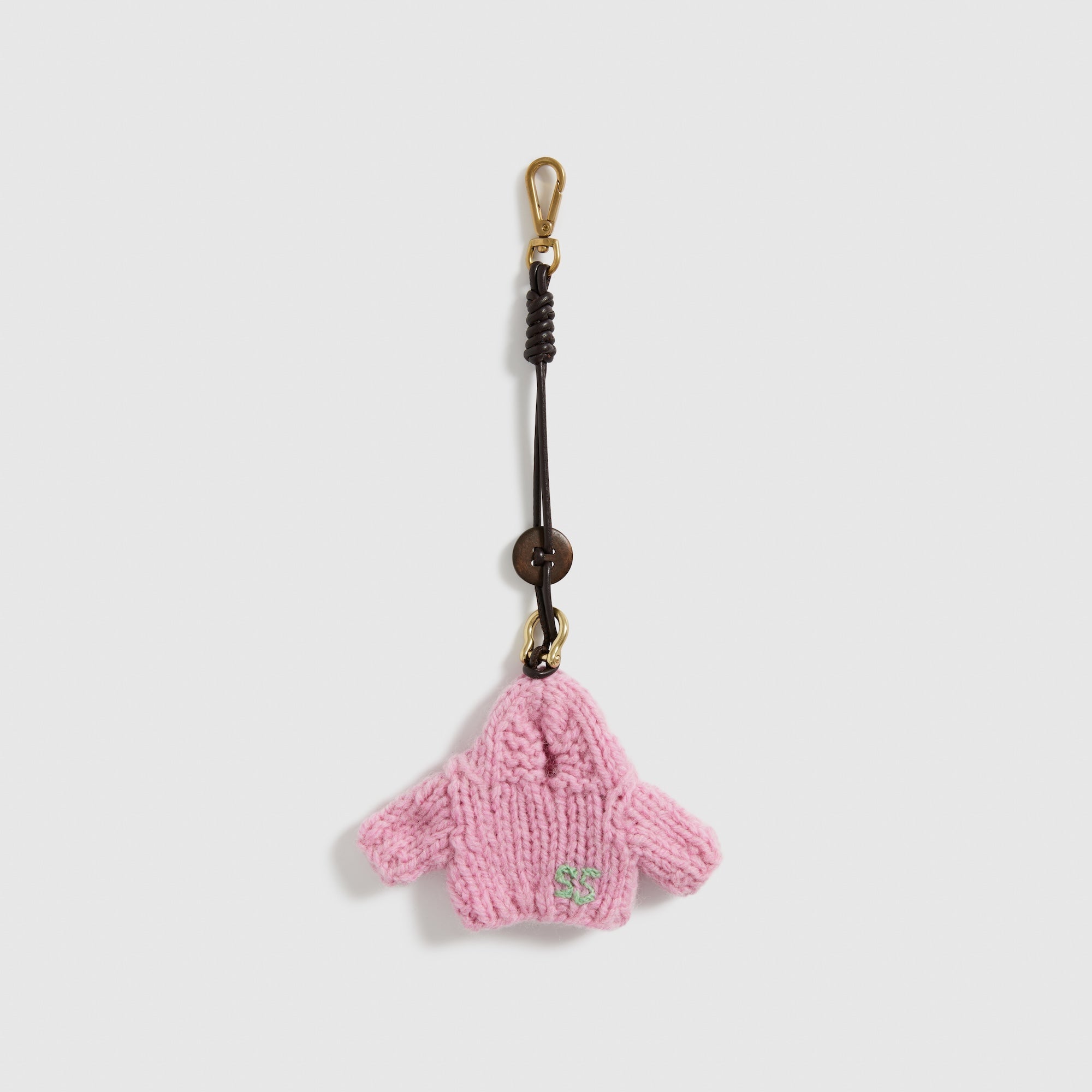 Hooded Sweater Knit Pendant