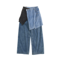 Deconstructed Denim Culottes
