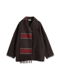 Scarf Double-Face Coat