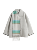 Scarf Double-Face Coat