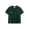 Sally Embroidered Fitted T-Shirt