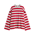 Classic Embroidered Striped T-Shirt