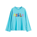 Alphabet Applique Long Sleeve Tee