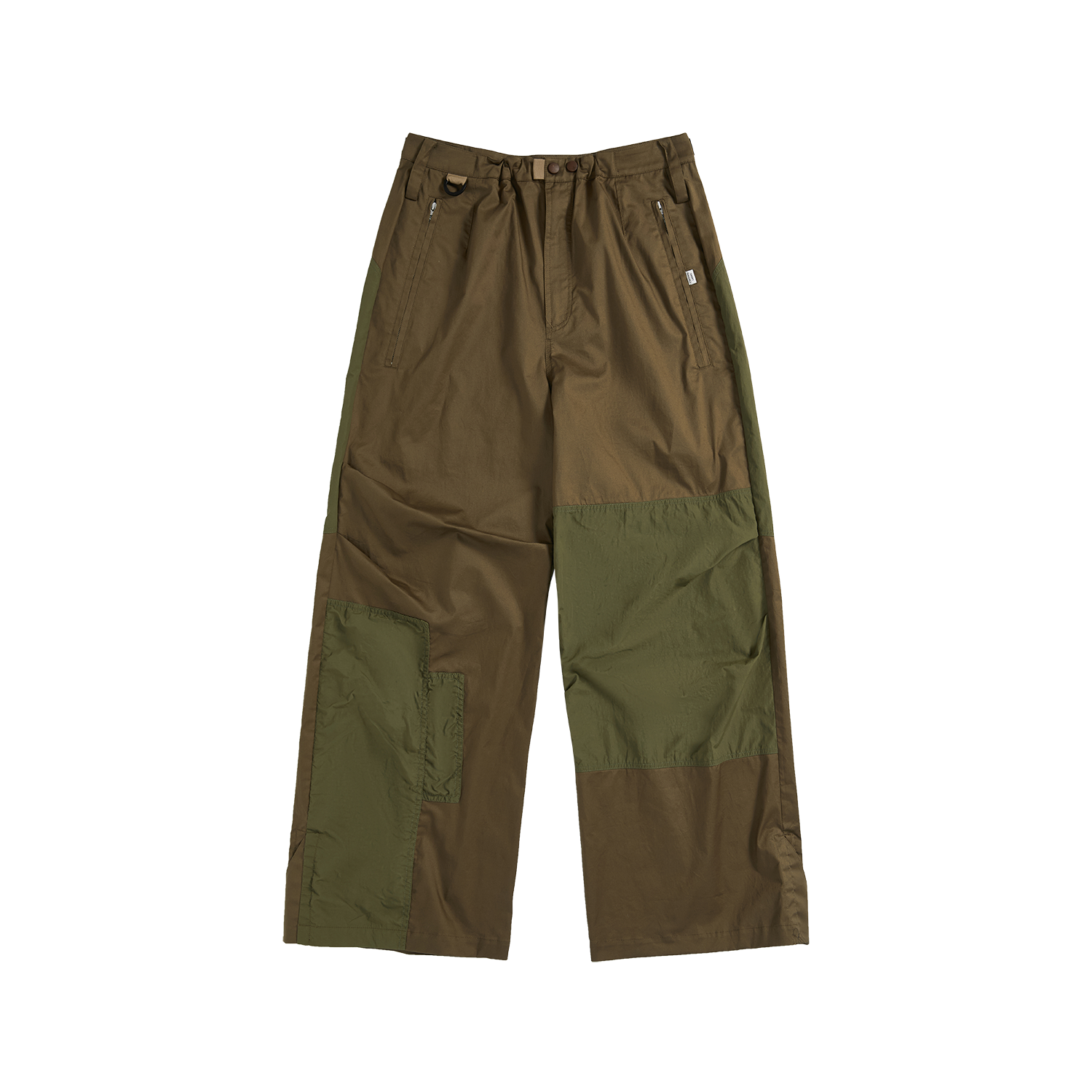 Cargo Patchwork Casual Trousers