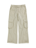 Distressed Washed Cargo Trousers
