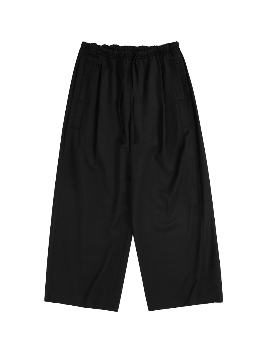 Patchwork Baggy Tapered Trousers