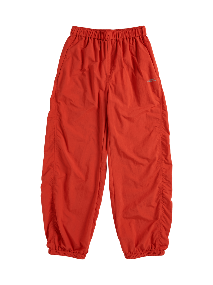 Elastic Waist Gathered Trousers