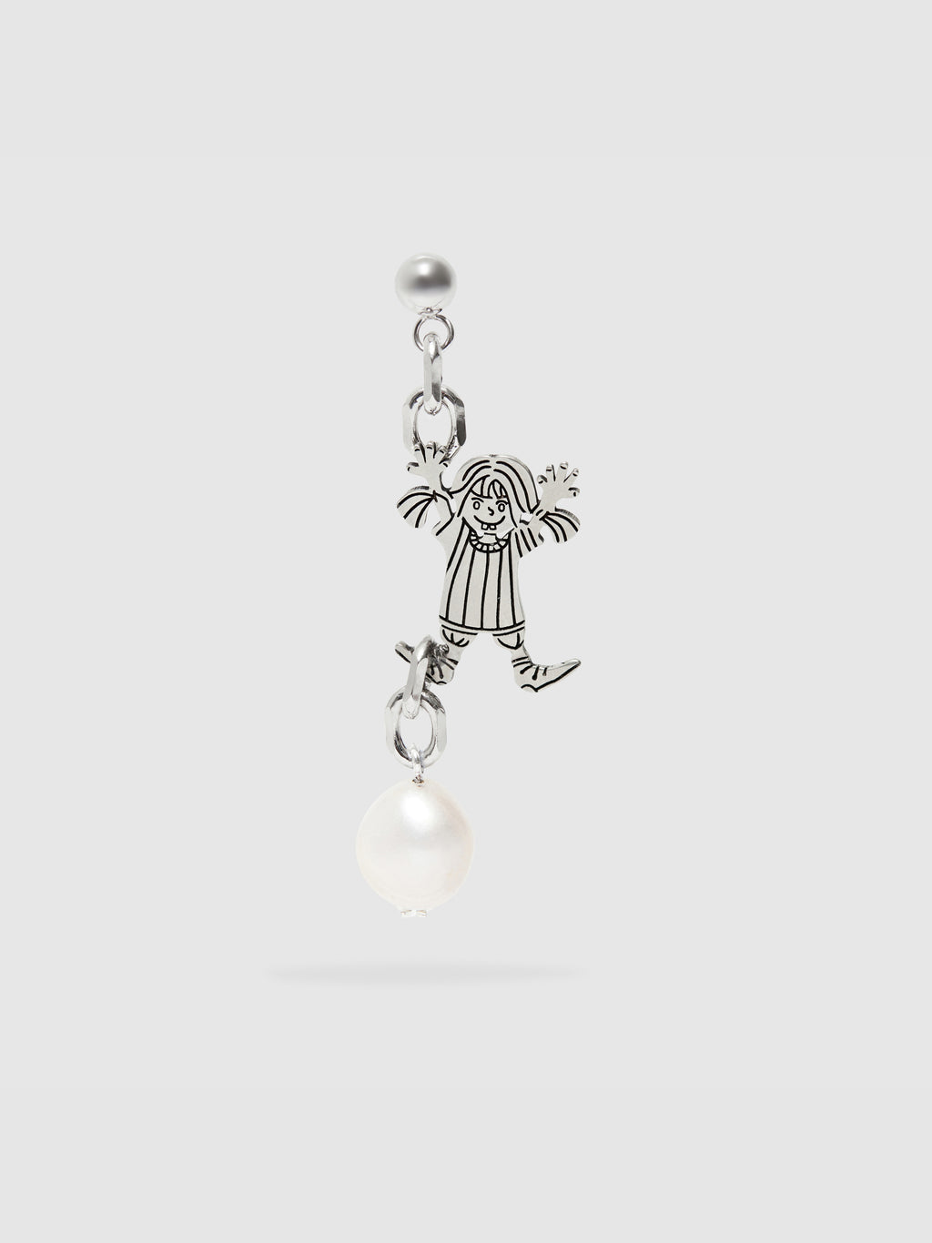 Buddy Silhouette Contrast Earrings