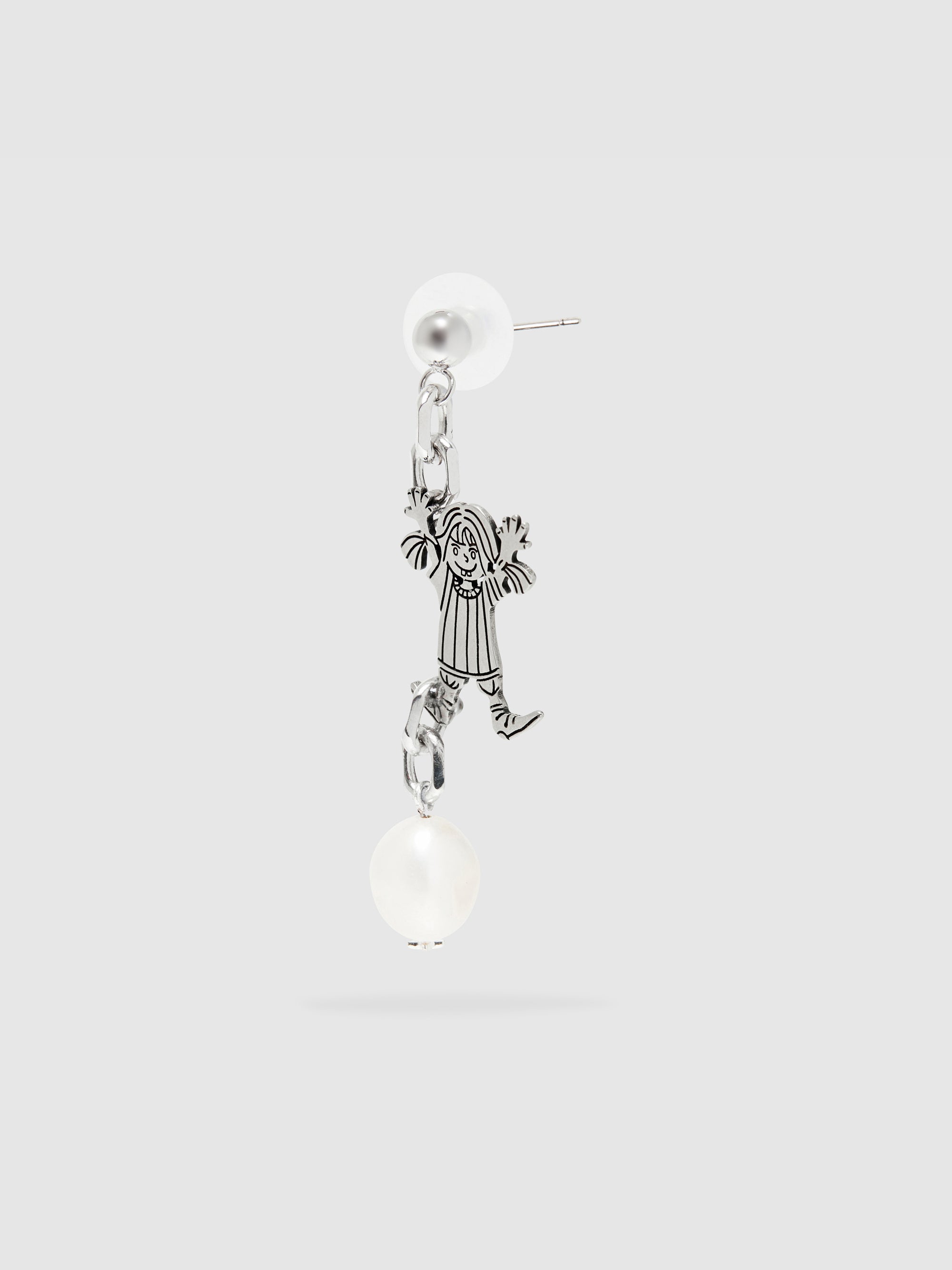 Buddy Silhouette Contrast Earrings