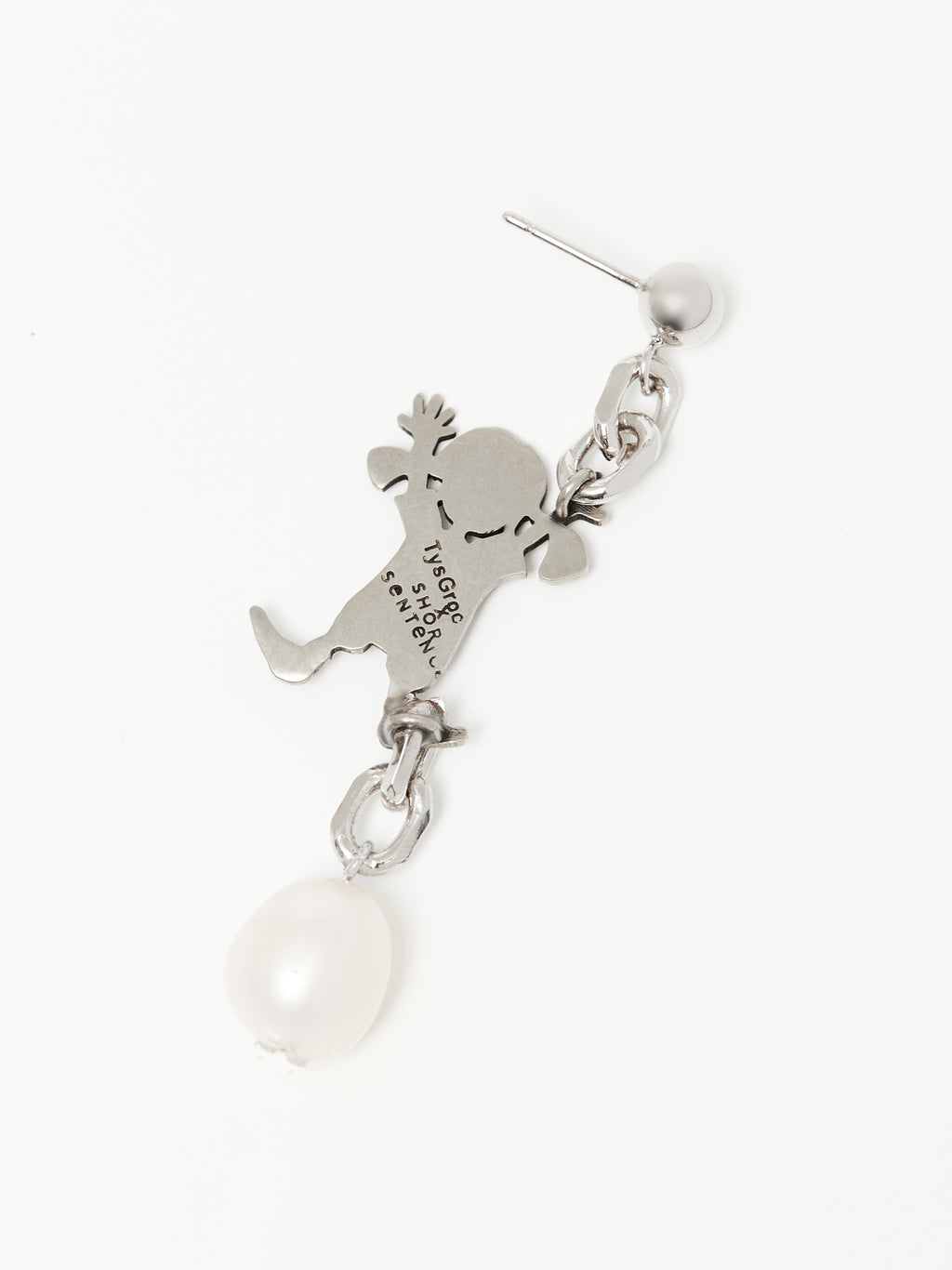 Buddy Silhouette Contrast Earrings