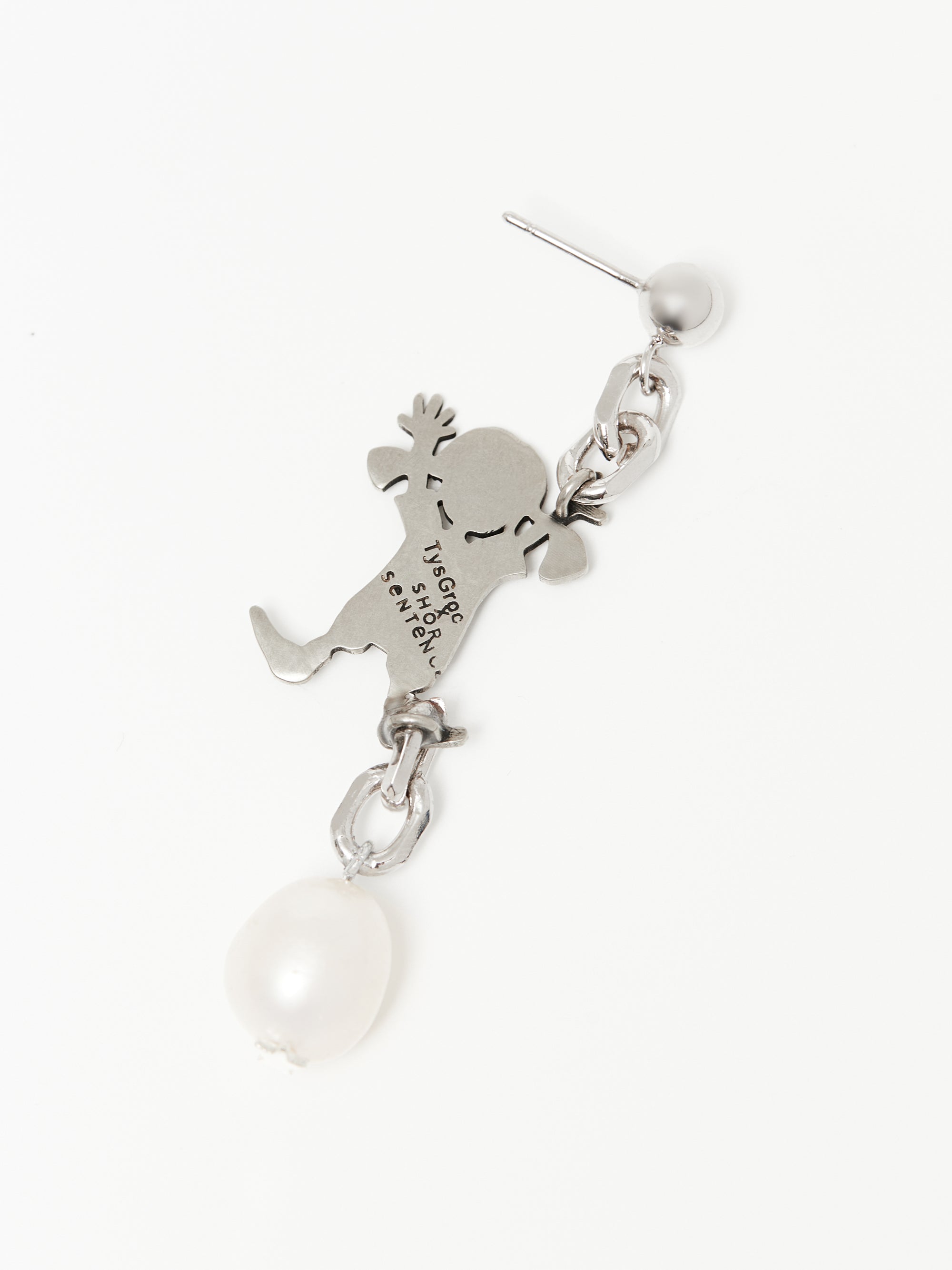 Buddy Silhouette Contrast Earrings