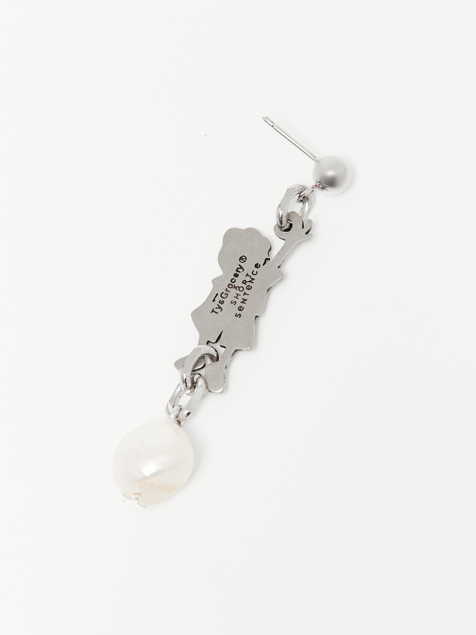 Buddy Silhouette Contrast Earrings