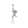 Buddy Silhouette Contrast Earrings
