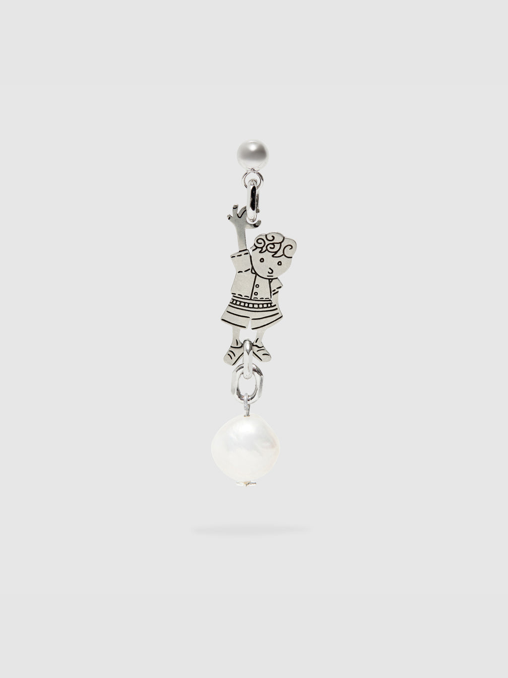 Buddy Silhouette Contrast Earrings