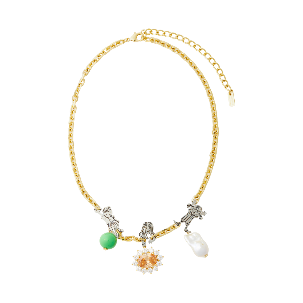 Travel Diary Friend Necklace