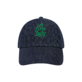 Embroidered Leopard Print Cap