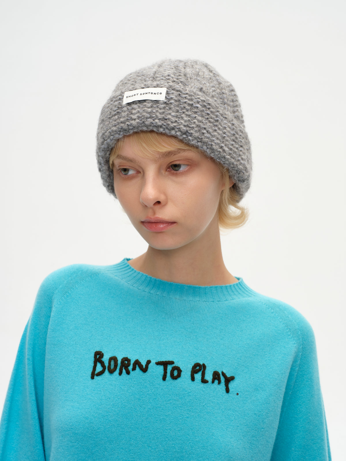 Cable Knit Cuffed Beanie