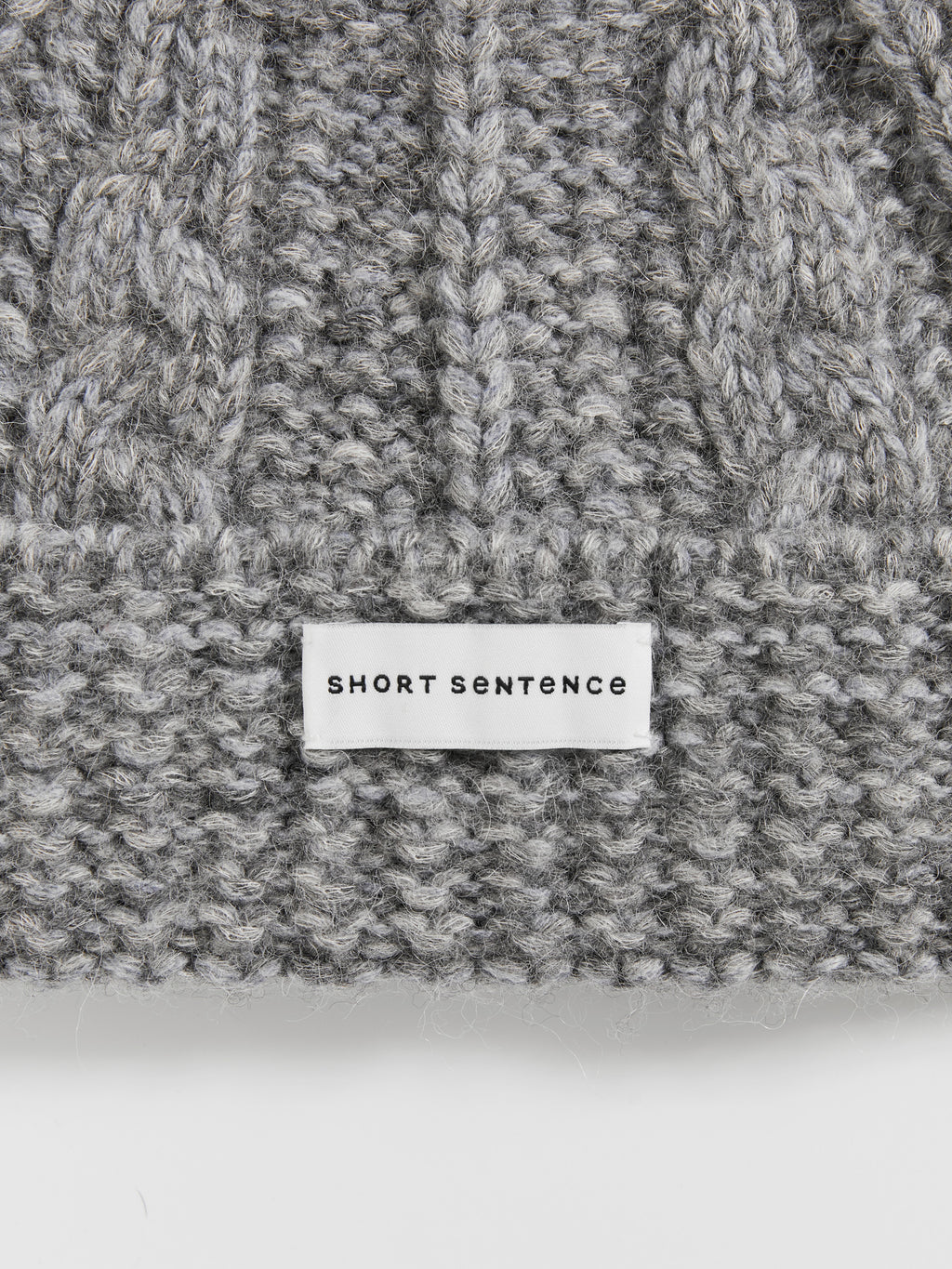 Cable Knit Cuffed Beanie