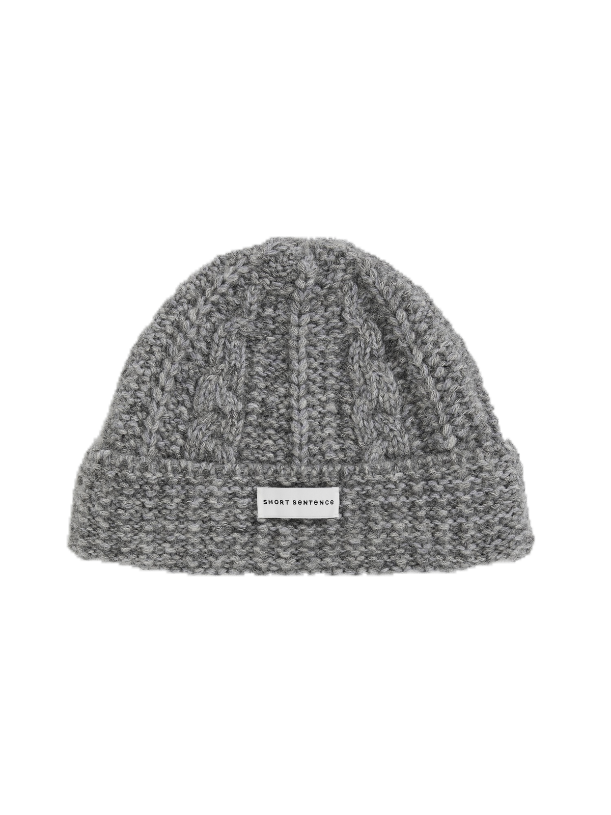 Cable Knit Cuffed Beanie