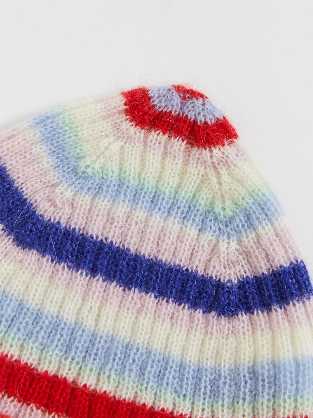 Color-Block Striped Knit Beanie