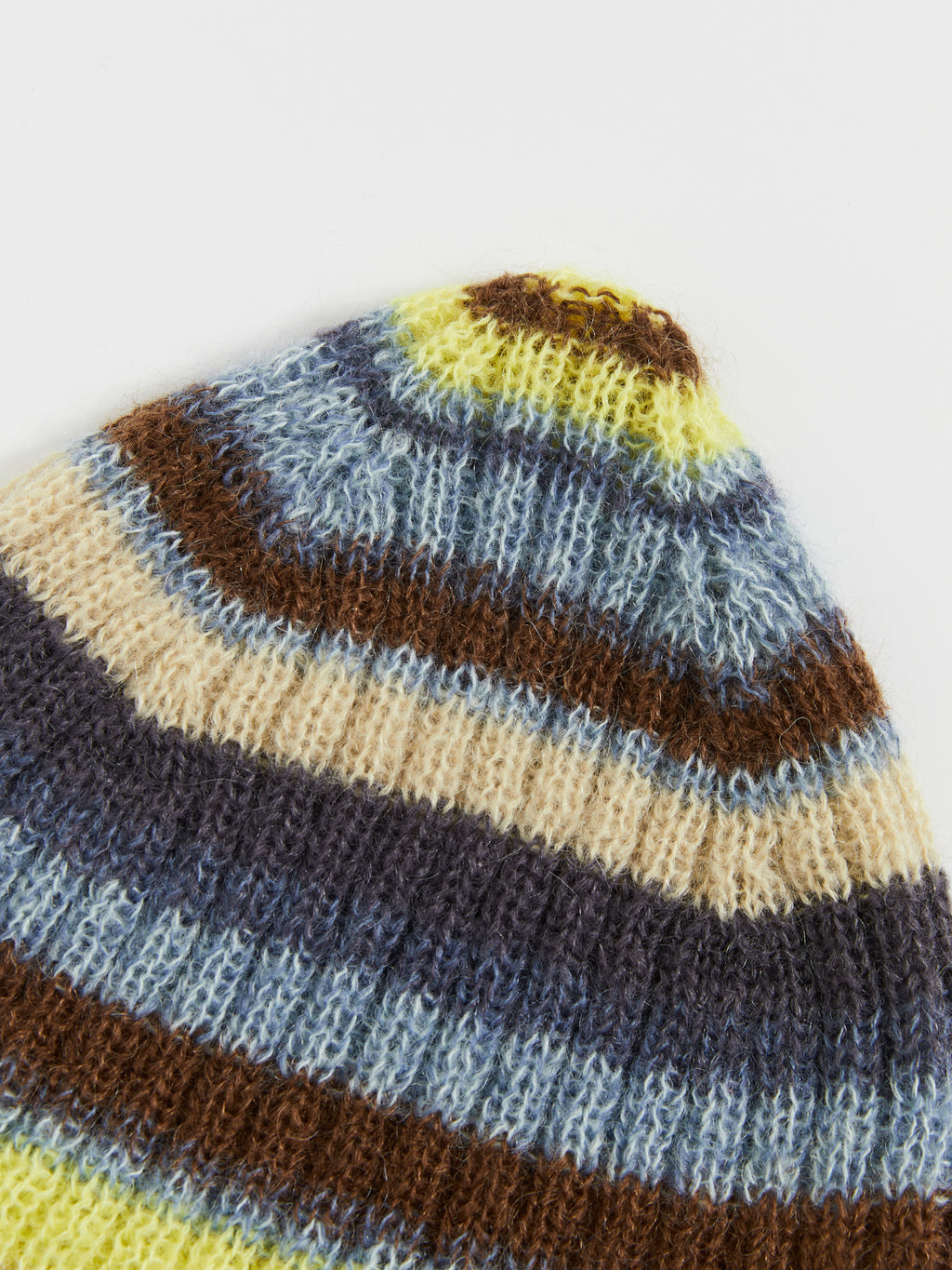 Color-Block Striped Knit Beanie