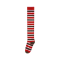 Color-Block Stripe Knee-High Socks