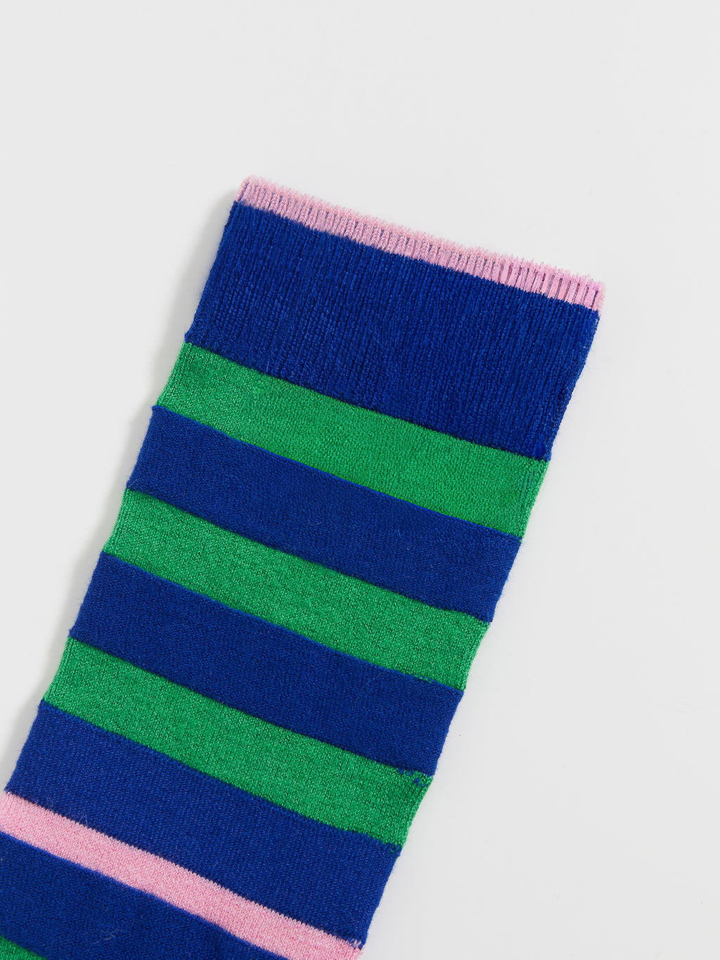 Color-Block Stripe Knee-High Socks