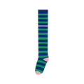 Color-Block Stripe Knee-High Socks
