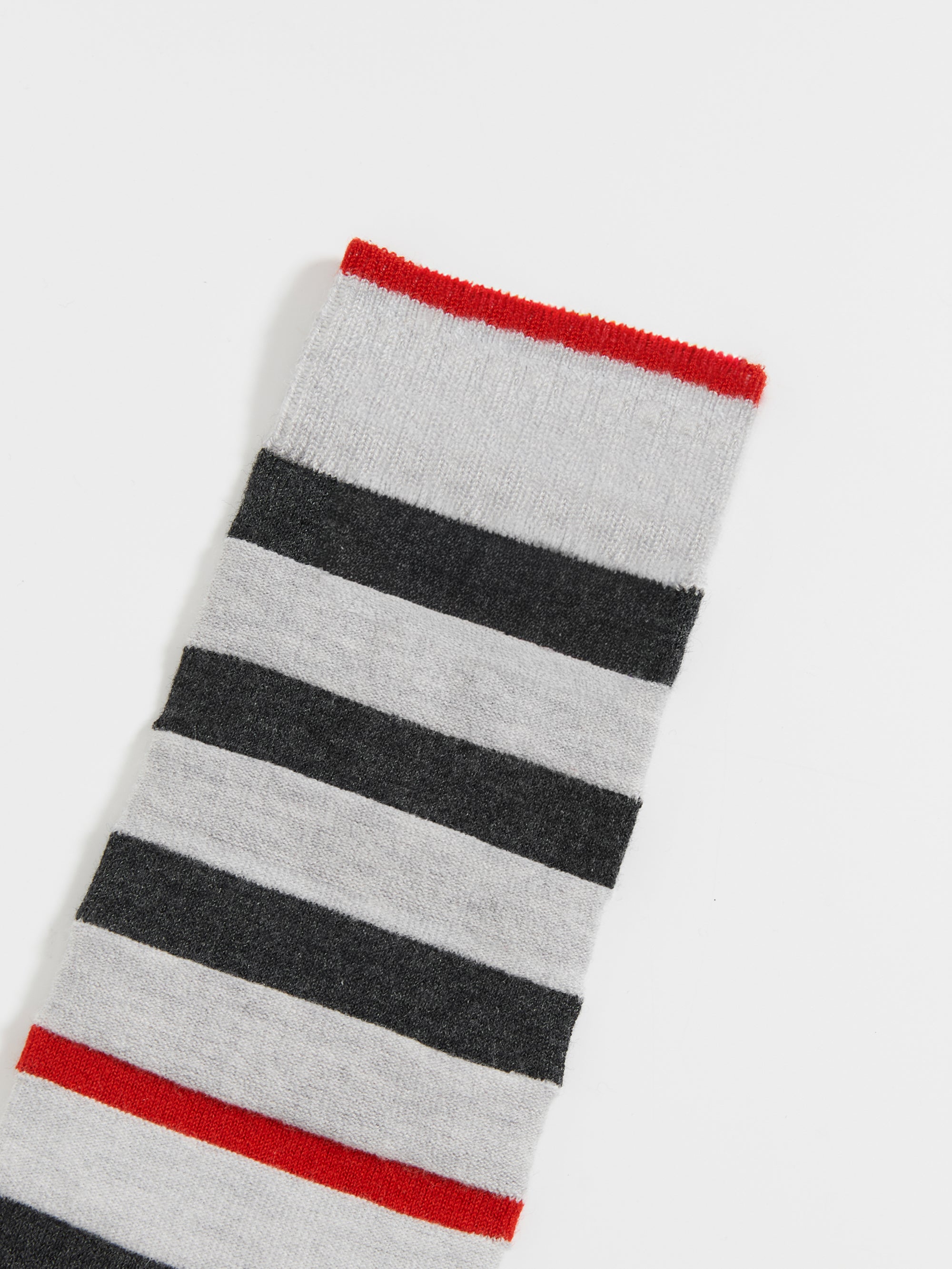 Color-Block Stripe Knee-High Socks